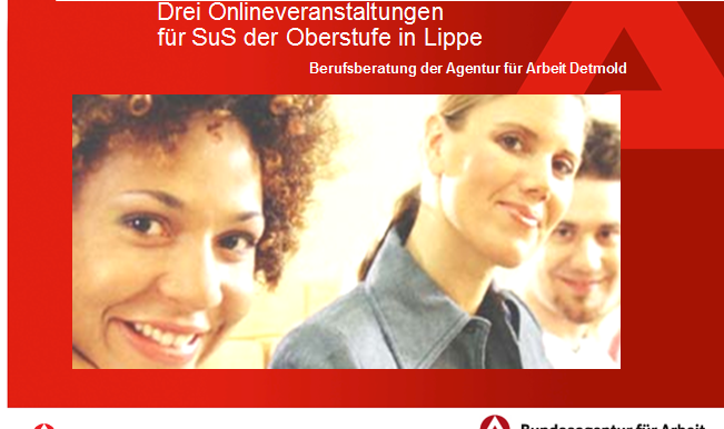 Meine Zukunft im Blick - Drei Onlineveranstaltungen für Schülerinnen und Schüler