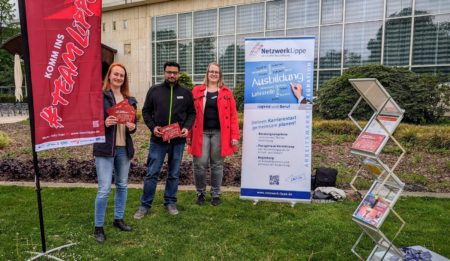 Pop-Up Beratung beim AOK-Firmenlauf in Bad Salzuflen