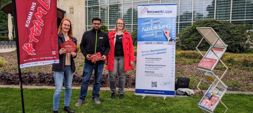 Pop-Up Beratung beim AOK-Firmenlauf in Bad Salzuflen