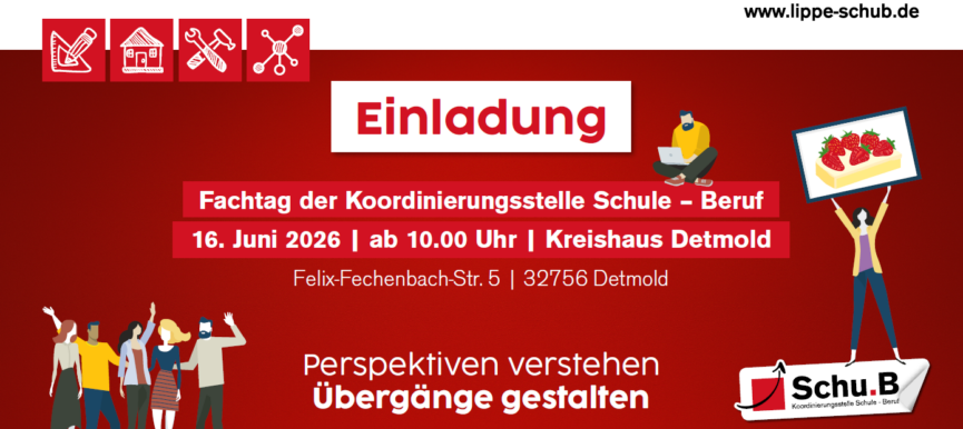 Jetzt anmelden zum Schu.B-Fachtag 2026: Perspektive verstehen – Übergänge gestalten